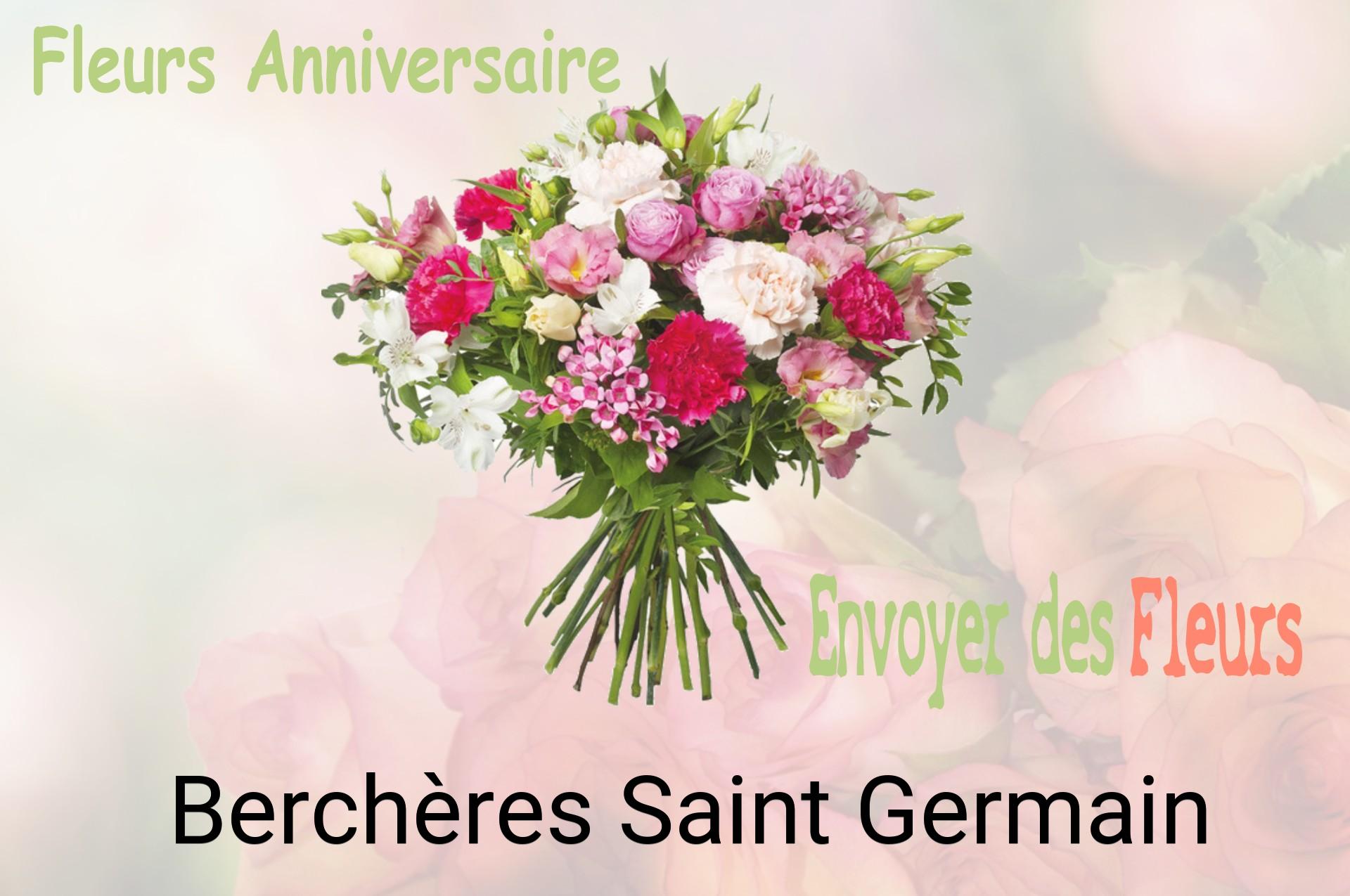 Bouquet de fleurs d’anniversaire livré à Berchères-Saint-Germain