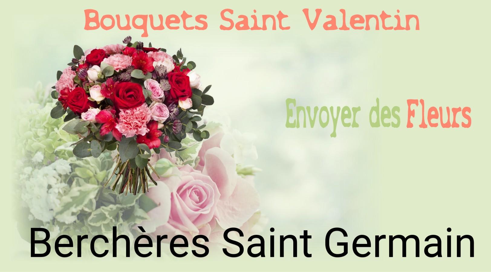 Roses de Saint-Valentin livrées à Berchères-Saint-Germain
